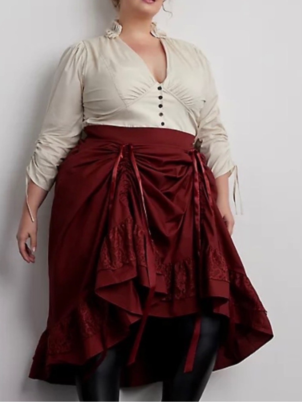 NWT TORRID SteamPunk Poplin Midi Dress 5X